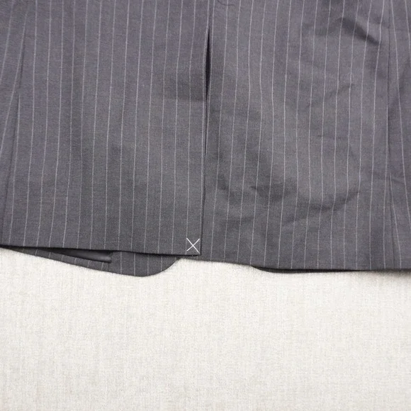 Jos. A. Bank Blazer Classic Charcoal Black Mens 44R 100% Wool 2 Button 100% Wool - Picture 9 of 15